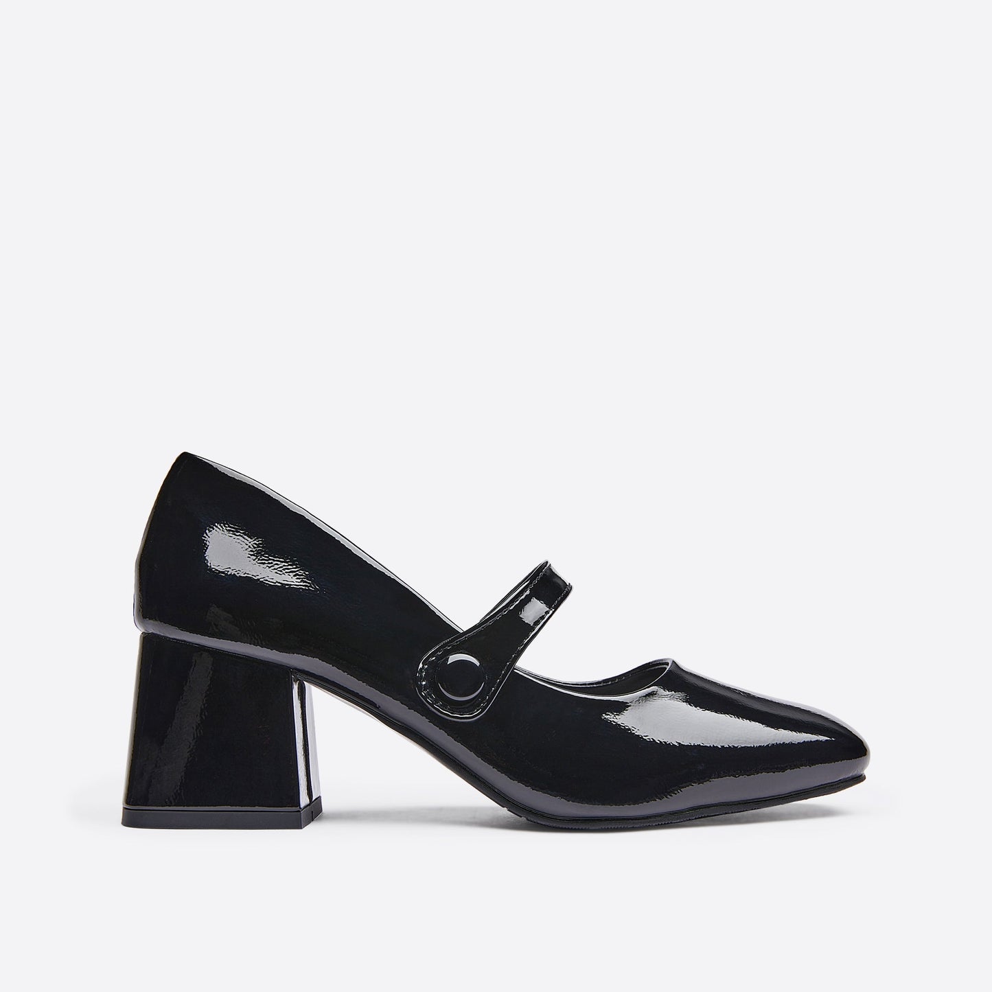 flowersverse - Women Ornament Block Heeled Mary Janes