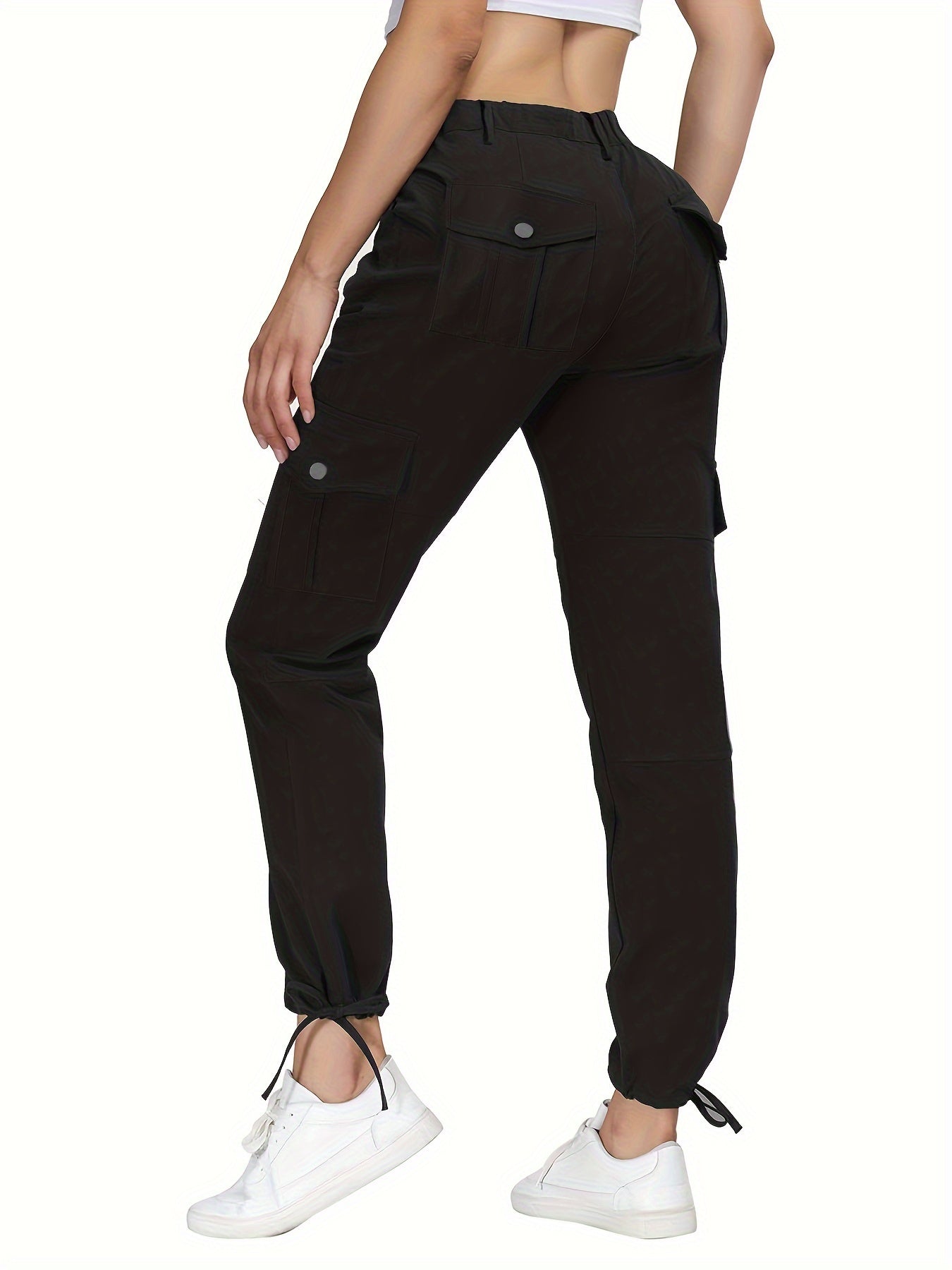 Women's Outdoor Stretch Pants, Comfortable Fit, Casual Utility Pant With Pockets For Hiking & Everyday Wear Suitable For Autumn