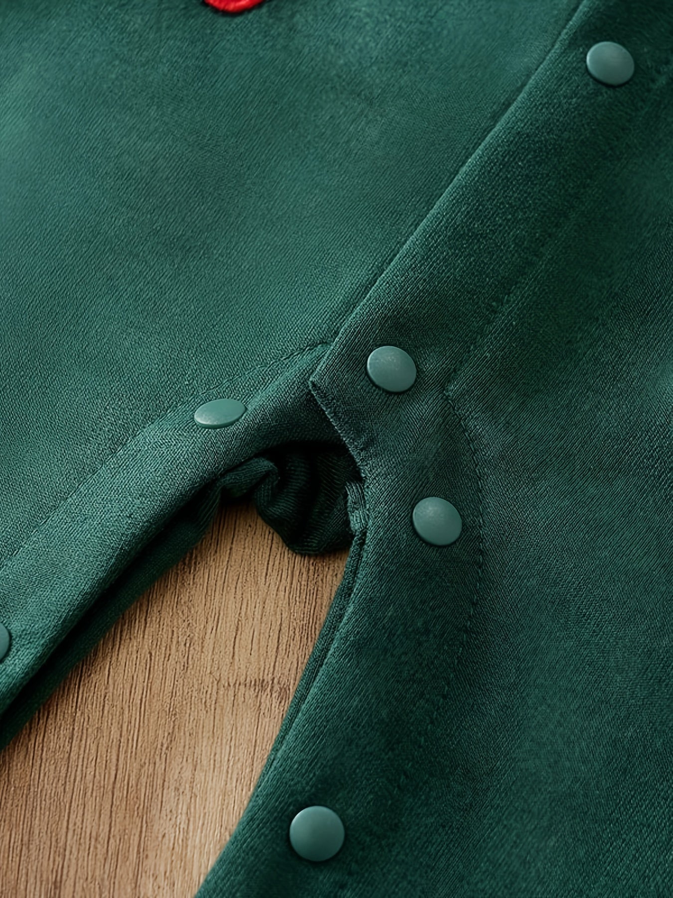 Faux Formal Suit Design Xmas Deer & Gift Pattern Jumpsuit With A Bow Tie For Baby Boys, Suitable For Autumn And Winter Outdoors