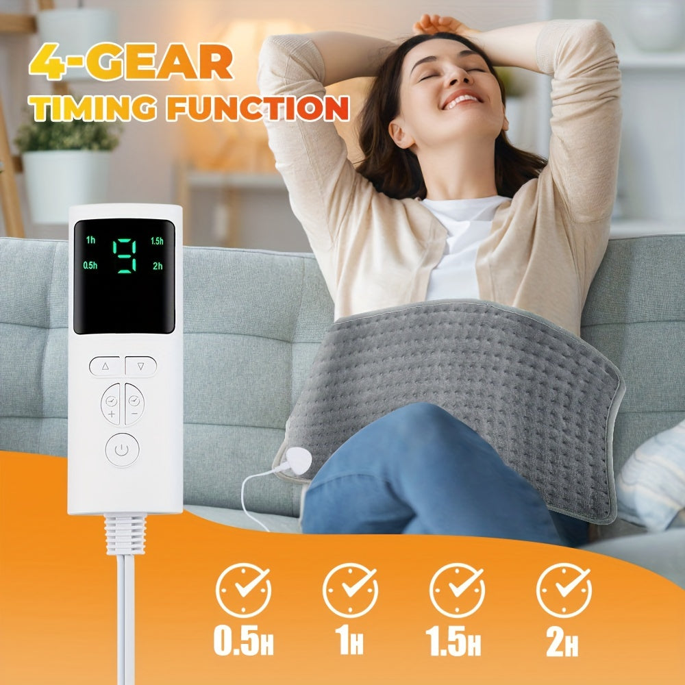 1pc Luxurious Polyester Intelligent Electric Blanket with Timing Overheat Protection - Soft, Cozy, and Therapeutic for All Seasons - Perfect Holiday Gift for Friends and Family