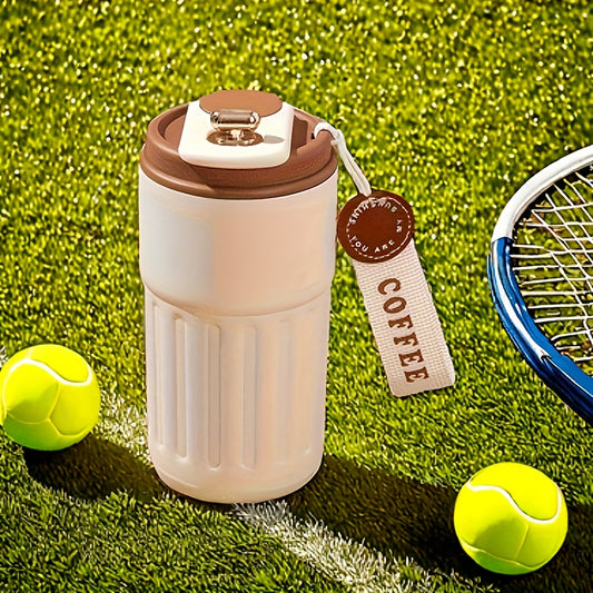 Versatile Stainless Steel Coffee Mug - Portable, Insulated For Hot & Cold Drinks, Perfect For Outdoor Camping, Parties & Everyday Use