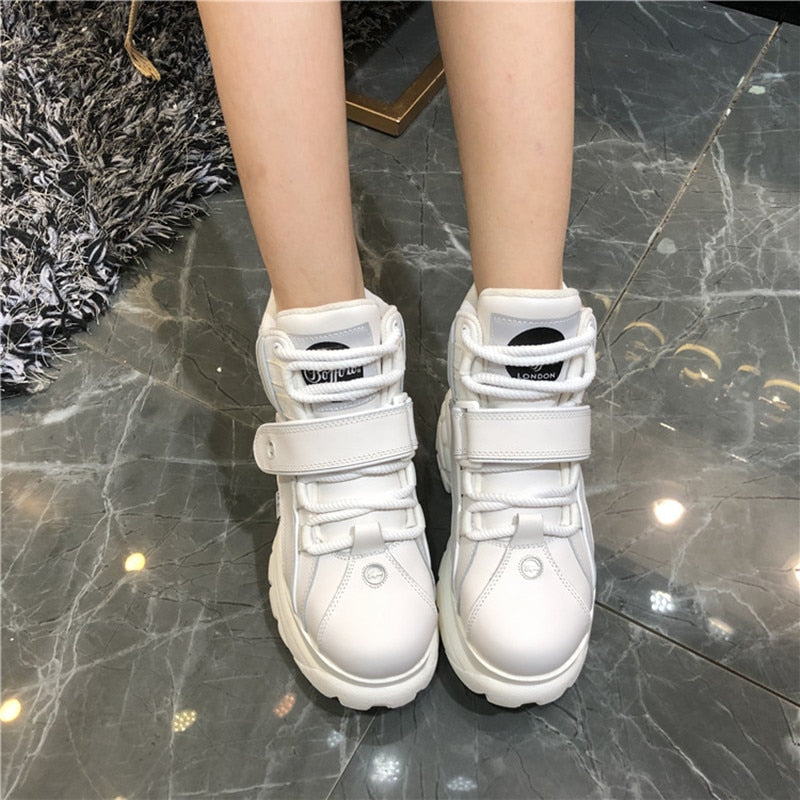 Black Friday Amozae Trainers Designer Brand Tennis Women Sneakers Genuine Leather Platform Sneakers Ladies Fashion New Women Dad Shoes Chunky