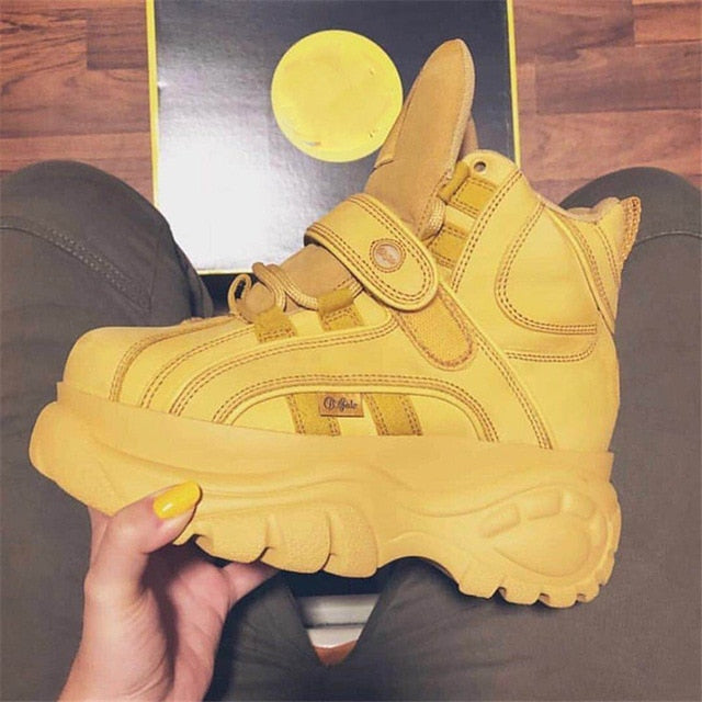 Black Friday Amozae Trainers Designer Brand Tennis Women Sneakers Genuine Leather Platform Sneakers Ladies Fashion New Women Dad Shoes Chunky