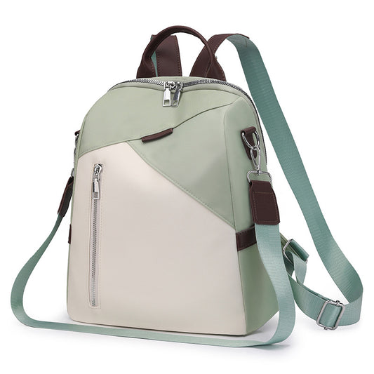 FLOWERSVERSE 2025 Multifunctional backpack New student casual lightweight travel bag Fashion versatile splicing Trend simple backpack