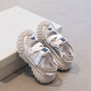 flowersverse Mesh Breathable Children's Shoes Summer New Soft Bottom Boys Running Shoes Casual Sneaker Girls' Shoes Fashion