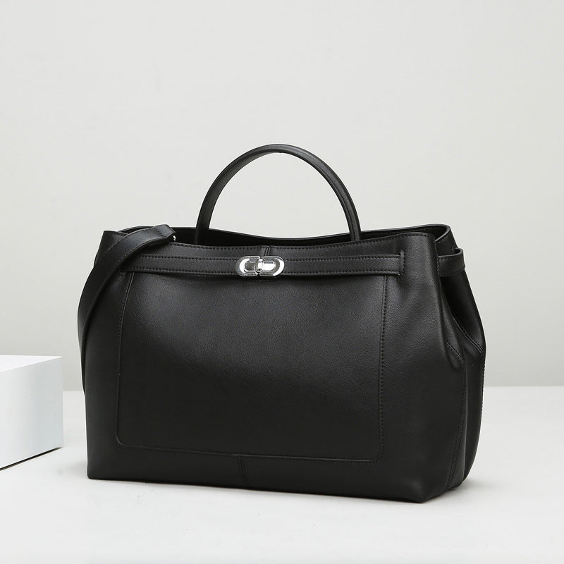 2025 Tote bag fashion large-capacity bag women's new high-end casual shoulder bag simple women's handbag