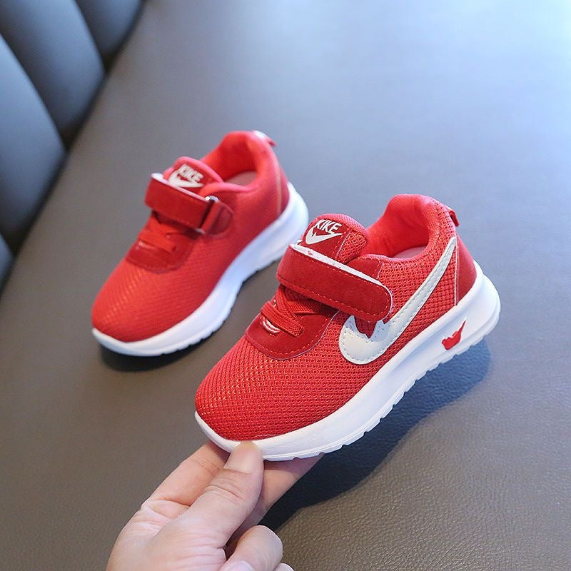 flowersverse Children's Sneaker Spring and Autumn Boys Baby Mesh Shoes Girls Soft Bottom Stylish Shoes Children's Shoes Wholesale Delivery