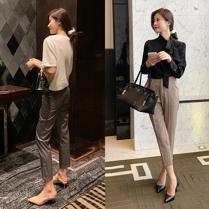 flowersverse Soft Leather Small Size High Heels 313233 Black Professional plus Size 41-43 Nude Color 3cm5 Work Low Heel Shoes Female