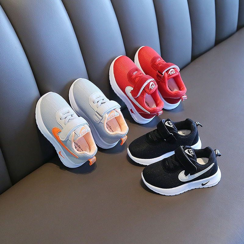 flowersverse Children's Sneaker Spring and Autumn Boys Baby Mesh Shoes Girls Soft Bottom Stylish Shoes Children's Shoes Wholesale Delivery