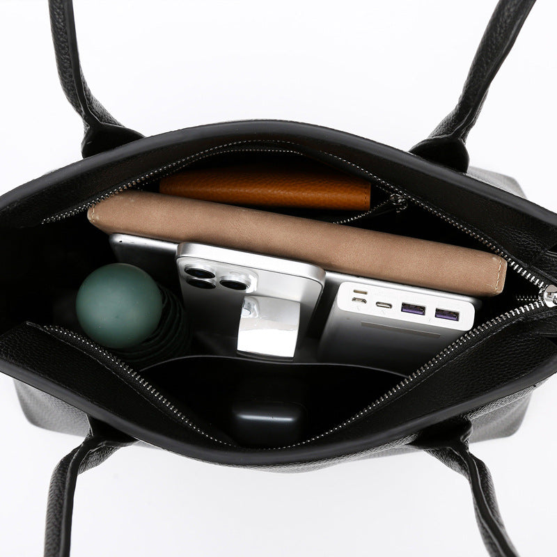 2025 women's shoulder bag simple and fashionable large-capacity women's bag high-end sense of work commuter bag versatile underarm bag