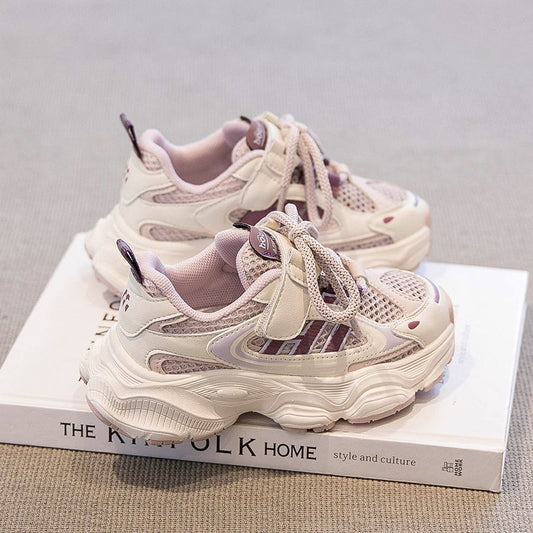 flowersverse Mesh Breathable Children's Shoes Summer New Soft Bottom Boys Running Shoes Casual Sneaker Girls' Shoes Fashion