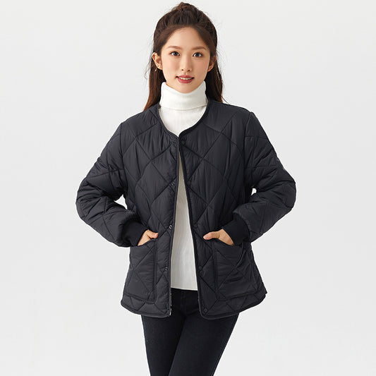 Manufacturer wholesale winter women's fattening, thickening, piling, warm long-sleeved cotton-padded clothes, women's cotton-padded clothes, tops 2333