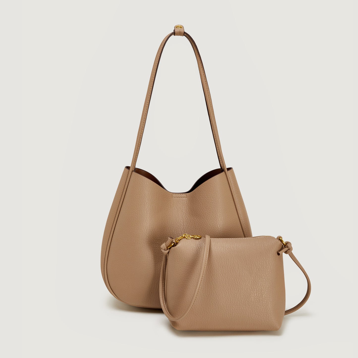 2025 Shoulder bag, women's high-end fashion temperament bag, large capacity, minimalist style, underarm bag, commuter to work, mother and child bag