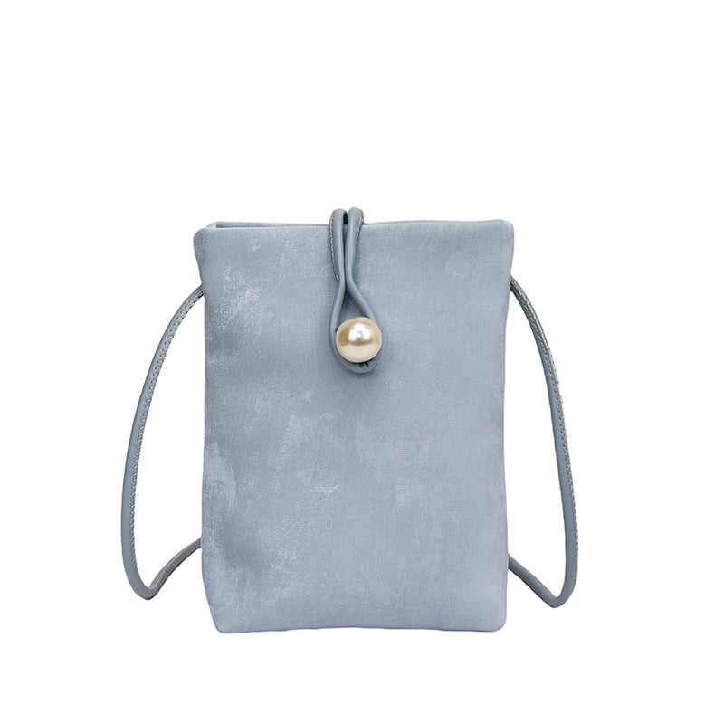 FLOWERSVERSE Women's Bag All-Matching Fashion High-Grade Mobile Phone Bag Niche Crossbody Shoulder Support Wholesale Cross-Border