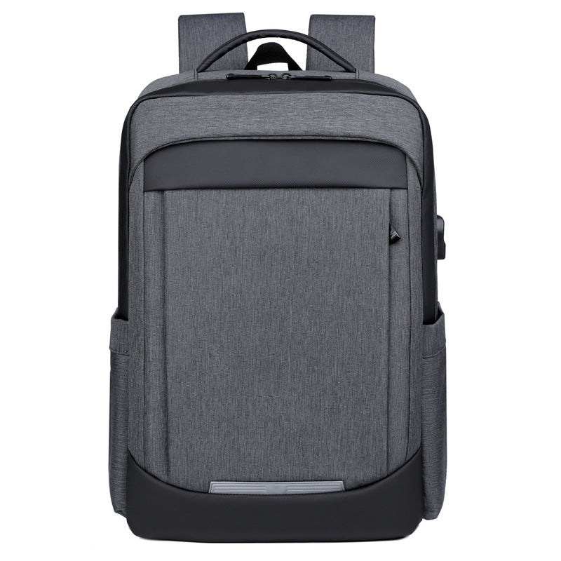 2025 Backpack Men's Business Computer Backpack Large Capacity USB Charging Lightweight Travel Backpack Printable Logo