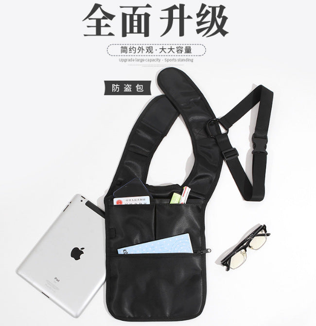 FLOWERSVERSE Wholesale New Exotic Backpack Hidden Underarm Bag Backpack Agent Bag Men's Outdoor Single-Shoulder Bag