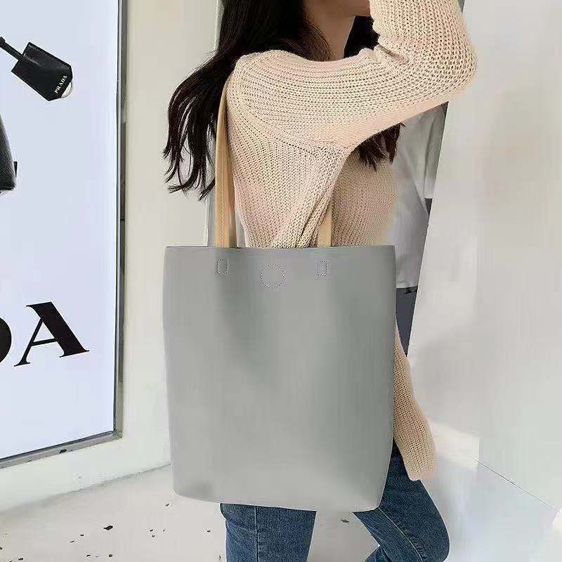 FLOWERSVERSE Vertical Women's Bag New Bags Korean Style Fashionable Women Bag Shoulder Bag Large Capacity Portable Tote Bag Wholesale