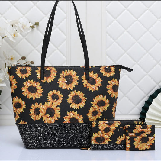 FLOWERSVERSE Factory Direct Wholesale Winter New Retro Tote Messenger Bag Shoulder Bag Wrist Bag Wallet in Stock
