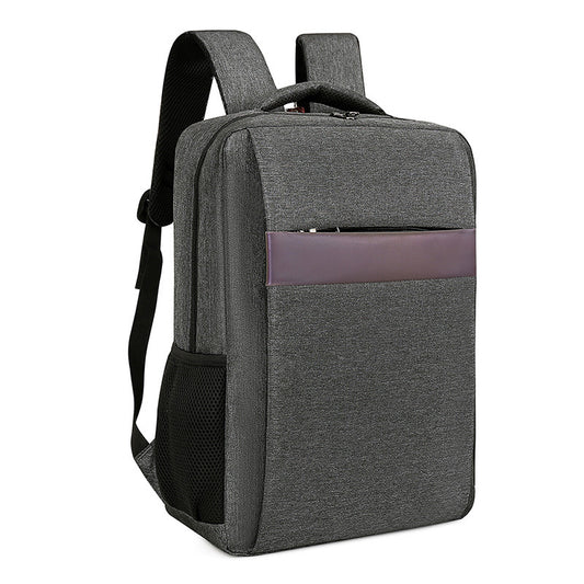 FLOWERSVERSE 2025 New Shoulder Men's Business Computer Bag Oxford Cloth Backpack School Bag Charging Large Capacity Business Travel Backpack