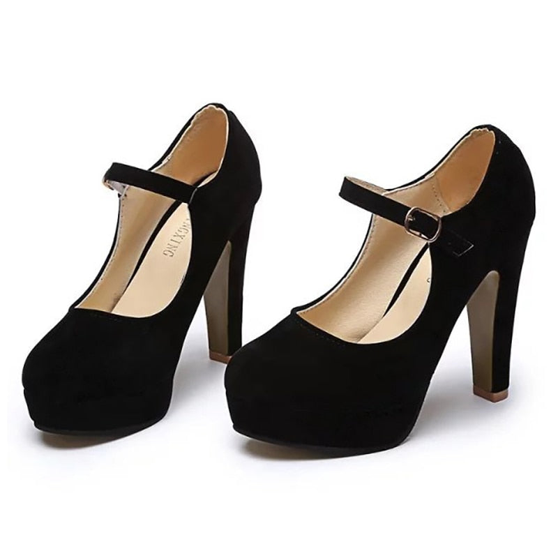 Amozae Summer Women's High Heels Luxury Fashion Lace Up Tower Sandals Simple Office Work Shoes Zapato De Tacón Sandalias