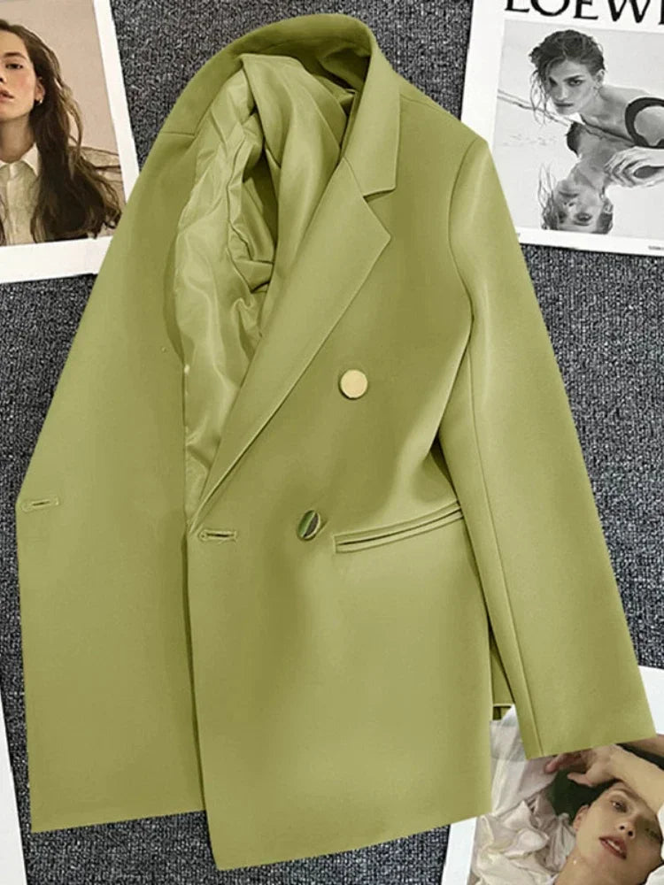 flowersverse Spring Autumn New In Women's Jacket Chic Elegant Casual Sports Women's Suit Korean Fashion Luxury Jacket for Women Blazers