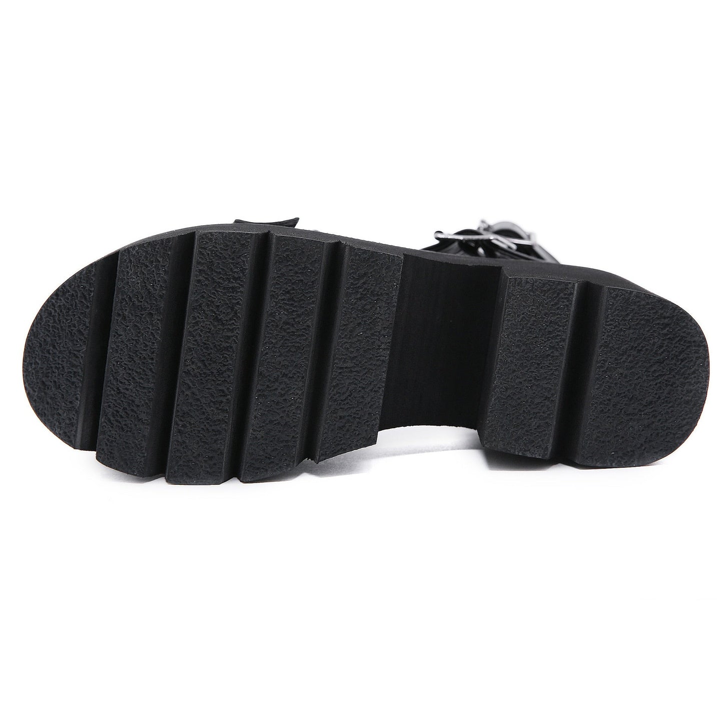 Amozae Fashion Summer Sandals For Women Shoes Large Size Punk Gothic Platform Shoes Woman Sandal Chunky Heel Open Toe Shoe Sandalias
