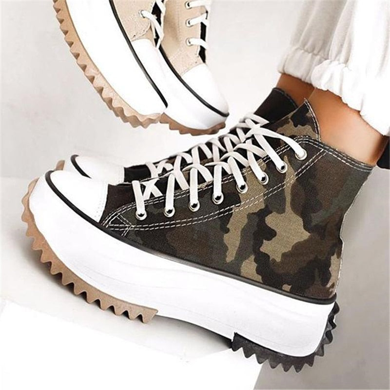 Amozae Sneaker Shoes For Women 2022 Zebra Platform Canvas Shoes Fashion Woman Sport Casual Vulcanized Shoes Female Chaussure Femme