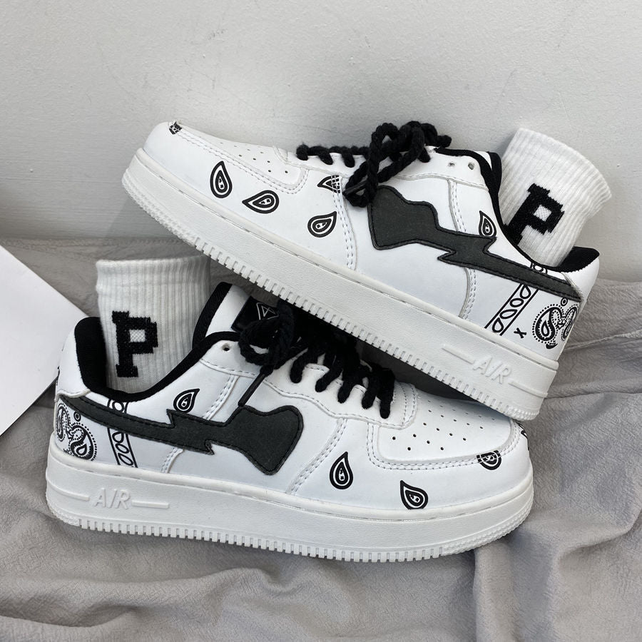 Amozae Black Friday Amozae 2024 New Women Sport Shoes Platform Sneakers Ladies Vulcanized Shoes Designer New Lace Up Breathable Sneakers Flat Shoes Size 44