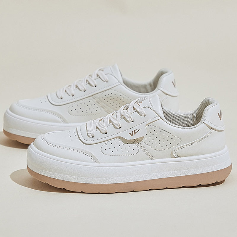 Black Friday Amozae White Sneakers Women's Vulcanize Shoes Breathable Women Casual Shoes Sapatos Femininos Women Flat Shoes Zapatillas Mujer
