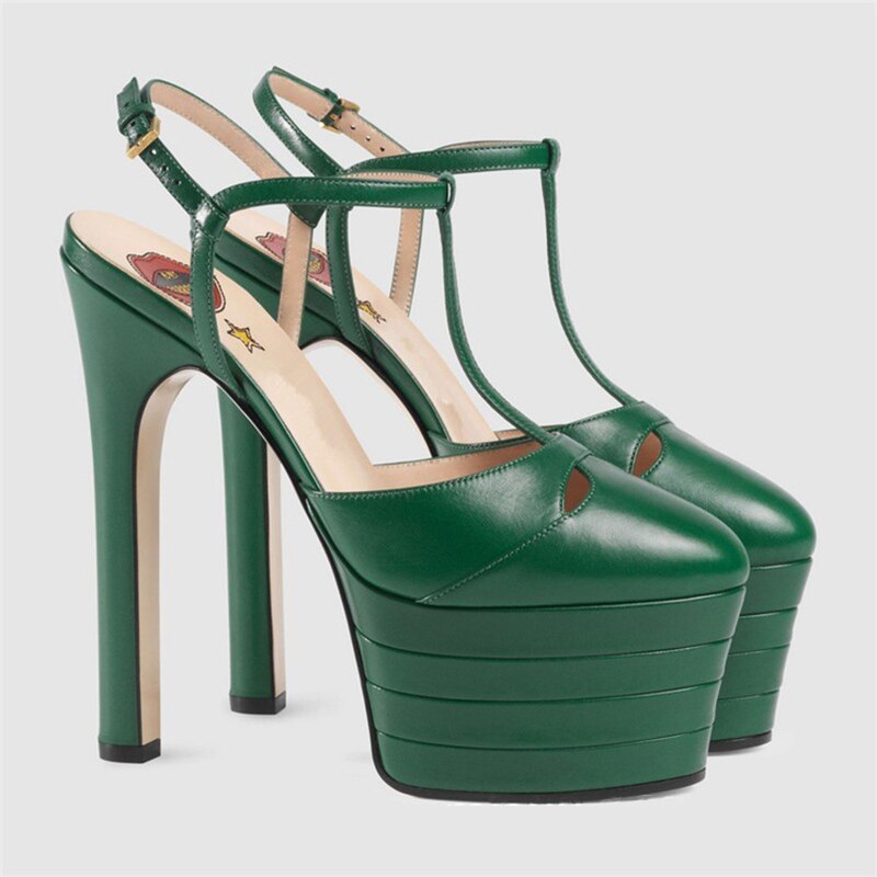 Amozae Women Sandals New Fashion Catwalk 16Cm High-Heeled Sandals Thick Soles Increase Large Size Ladies Shoes Zandalias De Mujer