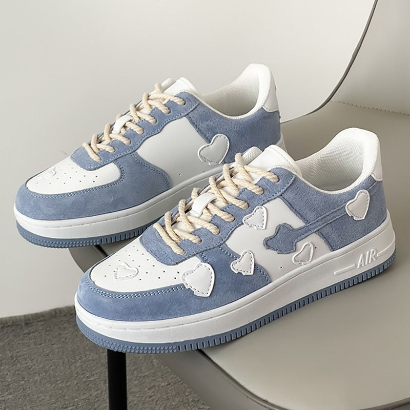 Thanksgiving flowersverse Fashion Sneakers Women Vulcanize Shoes Lace Up Flat Shoes Women Casual Shoes Breathable Zapatillas Mujer Plus Size 43 44