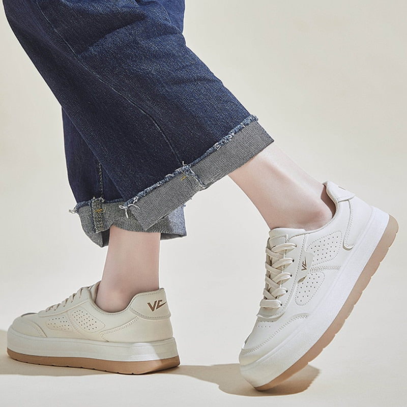 Black Friday Amozae White Sneakers Women's Vulcanize Shoes Breathable Women Casual Shoes Sapatos Femininos Women Flat Shoes Zapatillas Mujer