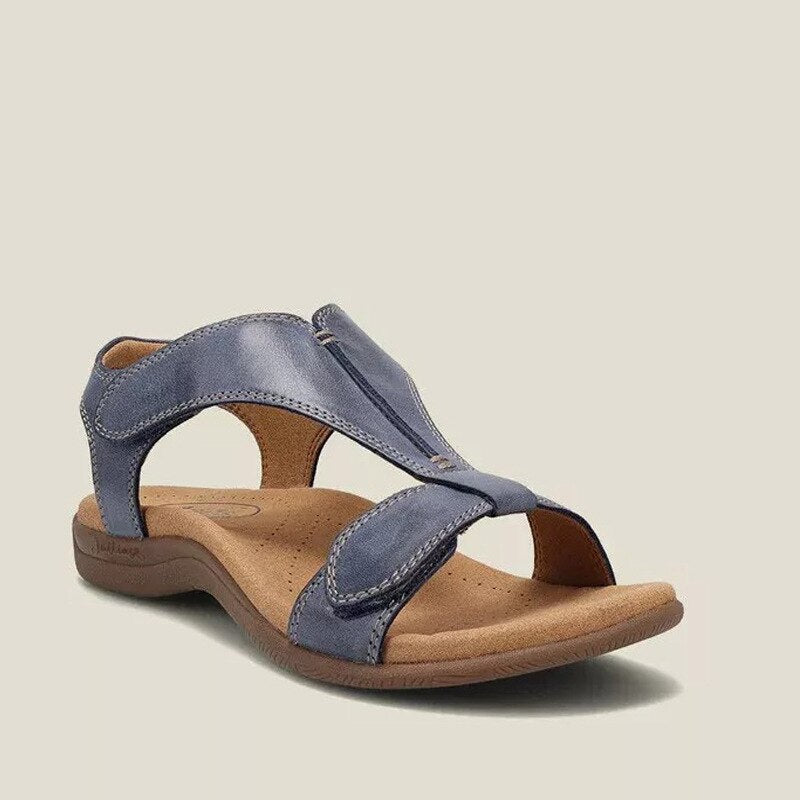 Amozae Summer Plus Size Women's Sandals Shoes Ladies Flat Sandal Shoes For Women Platform Beach Casual Open Toe Sandalias