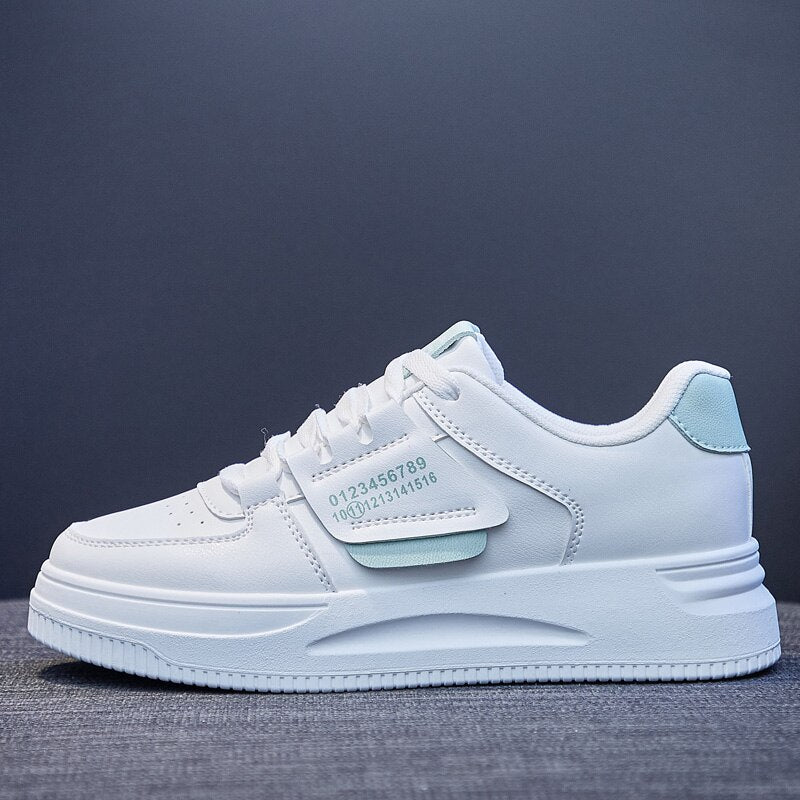 Black Friday Amozae 2022 Spring New White Shoes Women's Vulcanize Shoes Fashion Sneakers Women Casual Shoes Platform Sneakers Ladies Flat Shoes