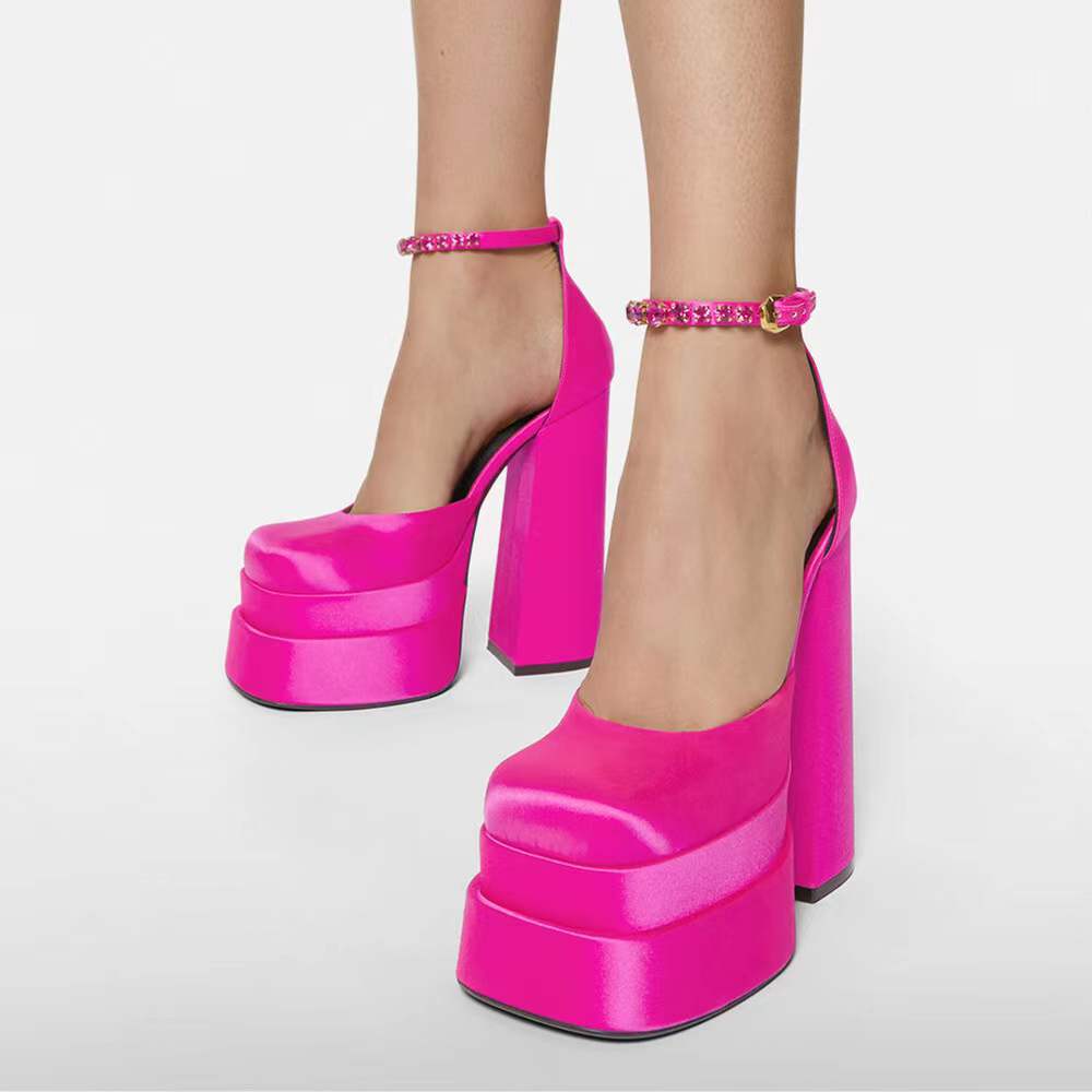 Amozae Summer Ladies Sandals Mixed Color Buckle Platform Wedge Heel Brand Luxury Thick Heel Open Toe Women's Shoes Tacones Mujer