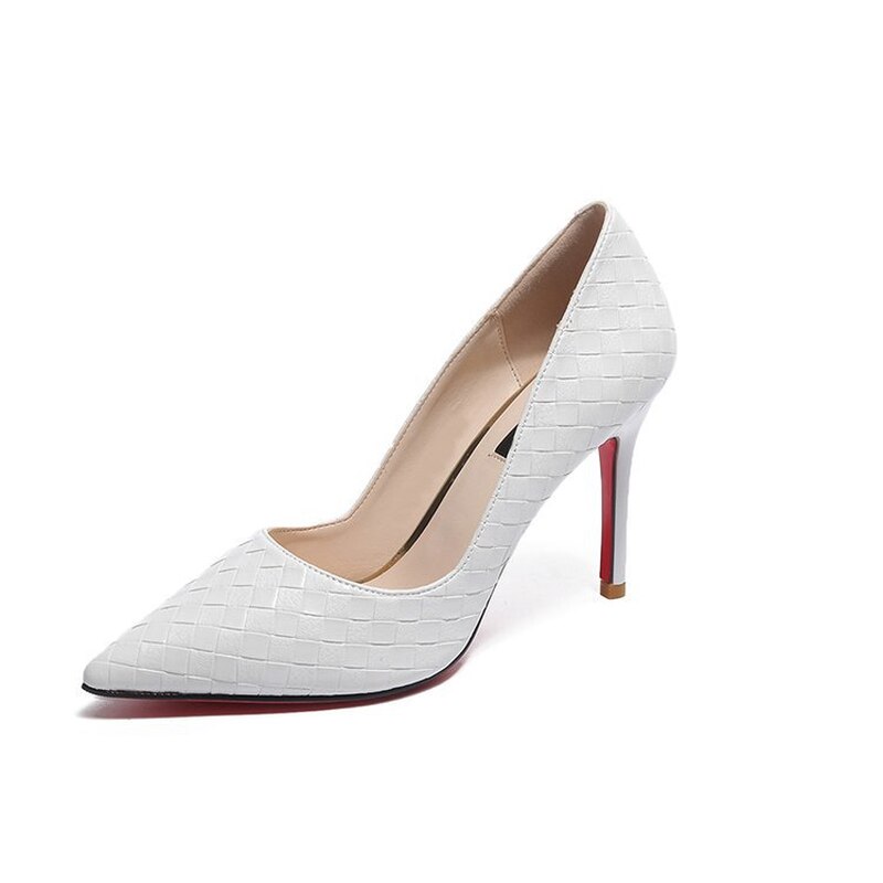 Amozae New Pointed Toe Party Shoes Ladies Thin Heels Pumps Women Pumps PVC Transparent High Heels Sandalias De Las Mujeres