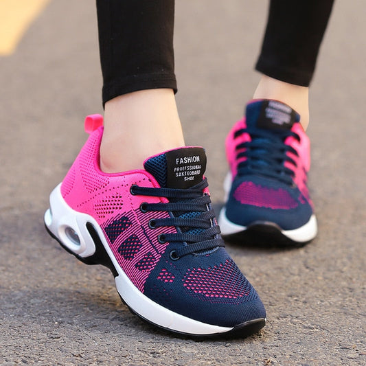 Thanksgiving flowersverse Women Running Shoes Breathable Mesh Outdoor Light Weight Sports Shoes Casual Walking Sneakers Tenis Feminino