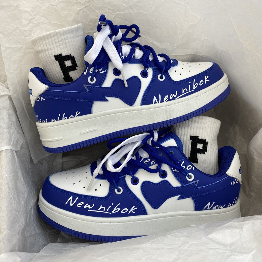 Amozae Black Friday Amozae 2024 New Women Sport Shoes Platform Sneakers Ladies Vulcanized Shoes Designer New Lace Up Breathable Sneakers Flat Shoes Size 44