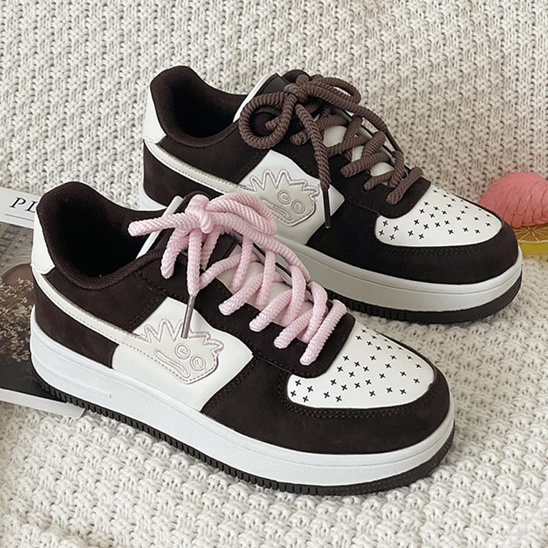 Thanksgiving flowersverse Brand Sewing Women Sneakers Zapatillas Mujer Light Flat Shoes Ladies Outdoor Luxury Men Running Shoes Women Chaussure Femme 44