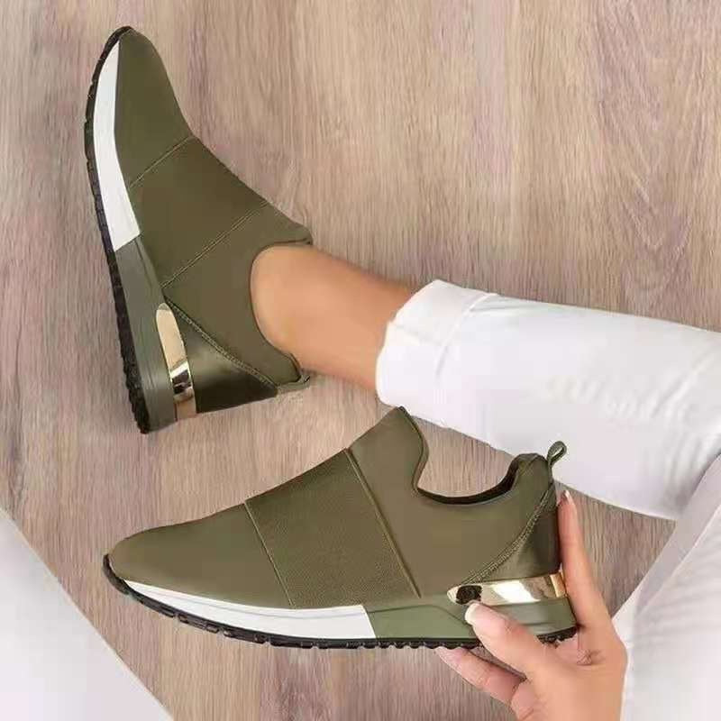 Thanksgiving flowersverse Women Mesh Breathable Sneakers Fashion Slip On Flat Casual Shoes Wedges Platform Women Lightweight Out Walking Shoes Zapatillas