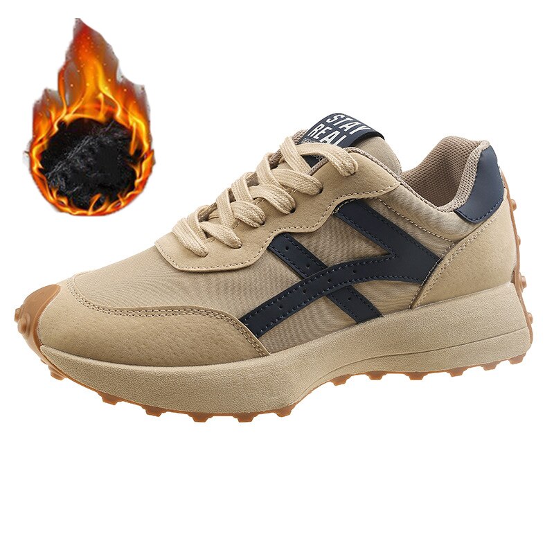 Black Friday Amozae Leather Women's Sneakers Luxury Platform Shoes Plush Leisure Light Anti-Slip Green Running Shoes Fashion Designer Zapatos Mujer