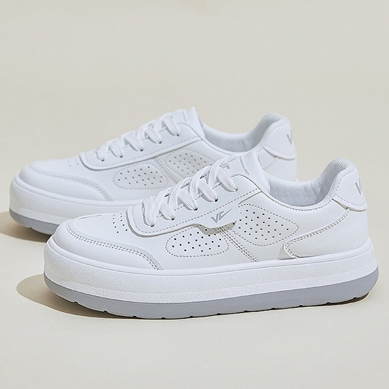 Black Friday Amozae White Sneakers Women's Vulcanize Shoes Breathable Women Casual Shoes Sapatos Femininos Women Flat Shoes Zapatillas Mujer