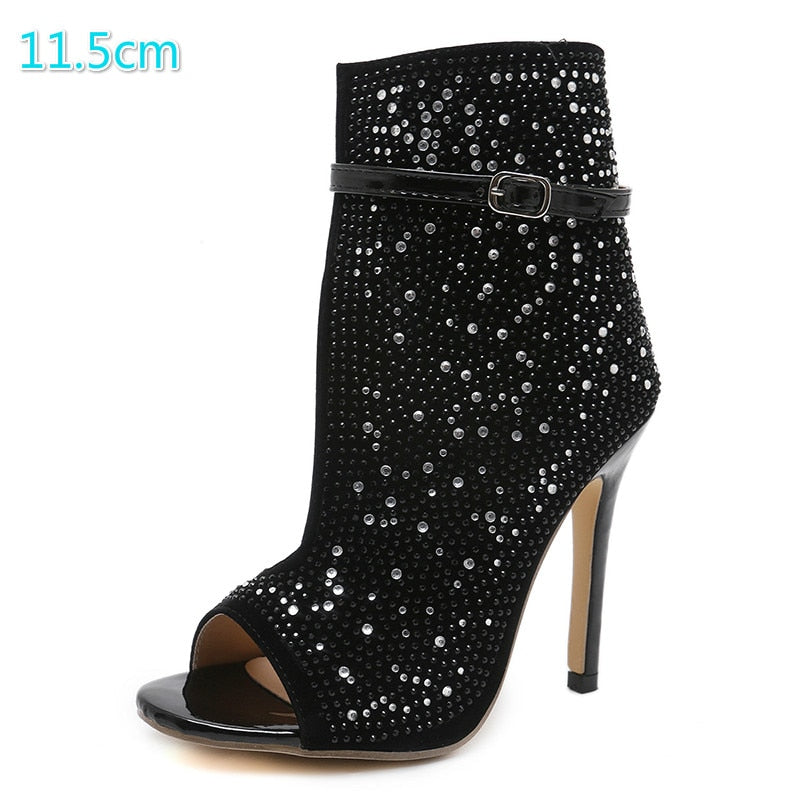 Thanksgiving Amozae Women Shoes Women Pumps High Heels Shoes Buckle Ladies Shoes Female Shoes Women Heels Sandals Women Sandals Stiletto