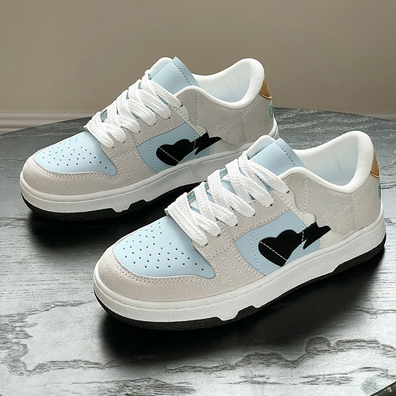 Black Friday Amozae Brand Women Sneakers Luxury Vulcanize Shoes Women Casual Footwear Zapatillas Mujer Light Flat Shoes Ladies Plus Size 43 44
