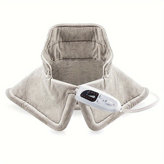 1pc Electric Heating Pad For Neck And Shoulder, Heating Pad With 120 Minutes Auto Shut Off, 6 Temperature Settings & 4 Level Timer Settings, Mother's Day Gifts, Birthday Gifts For Women And Men, Mom Or Dad