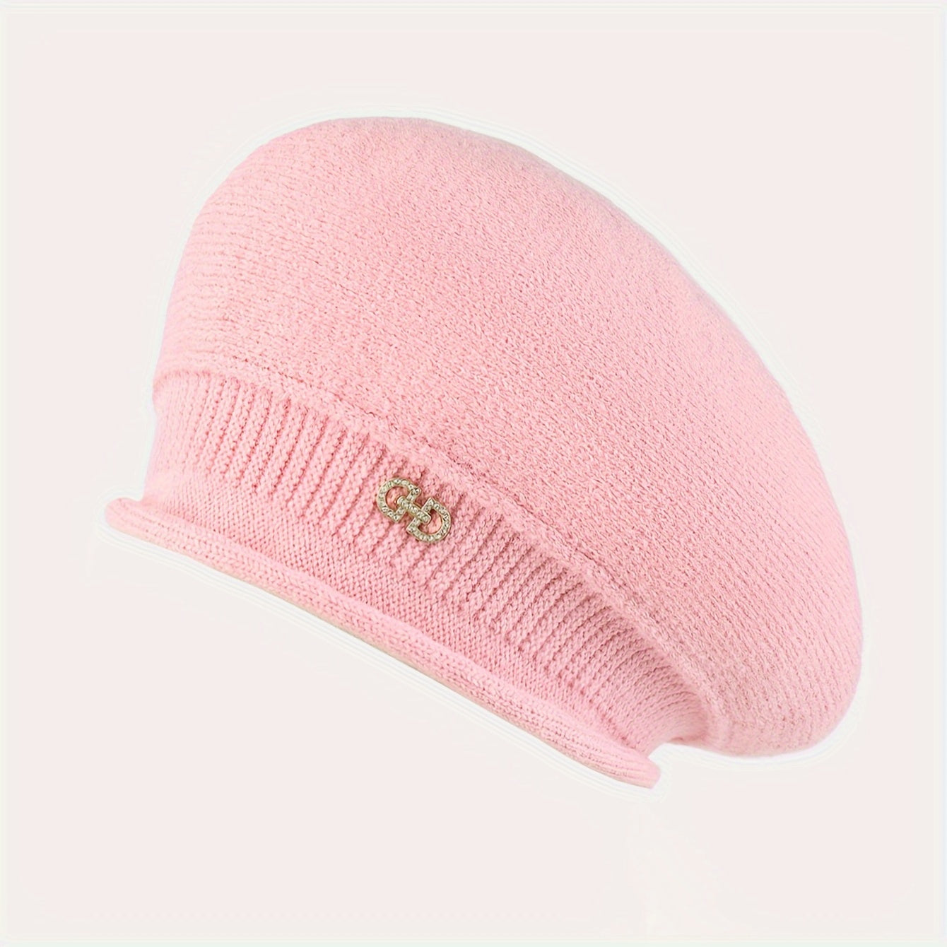 Elegant Warm Knit Beret for Women - Breathable, Adjustable & Perfect for All Winter Occasions | Ideal Holiday Gift