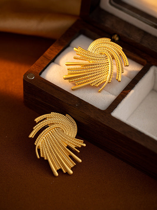 flowersverse Geometric Irregularity Earrings Accessories