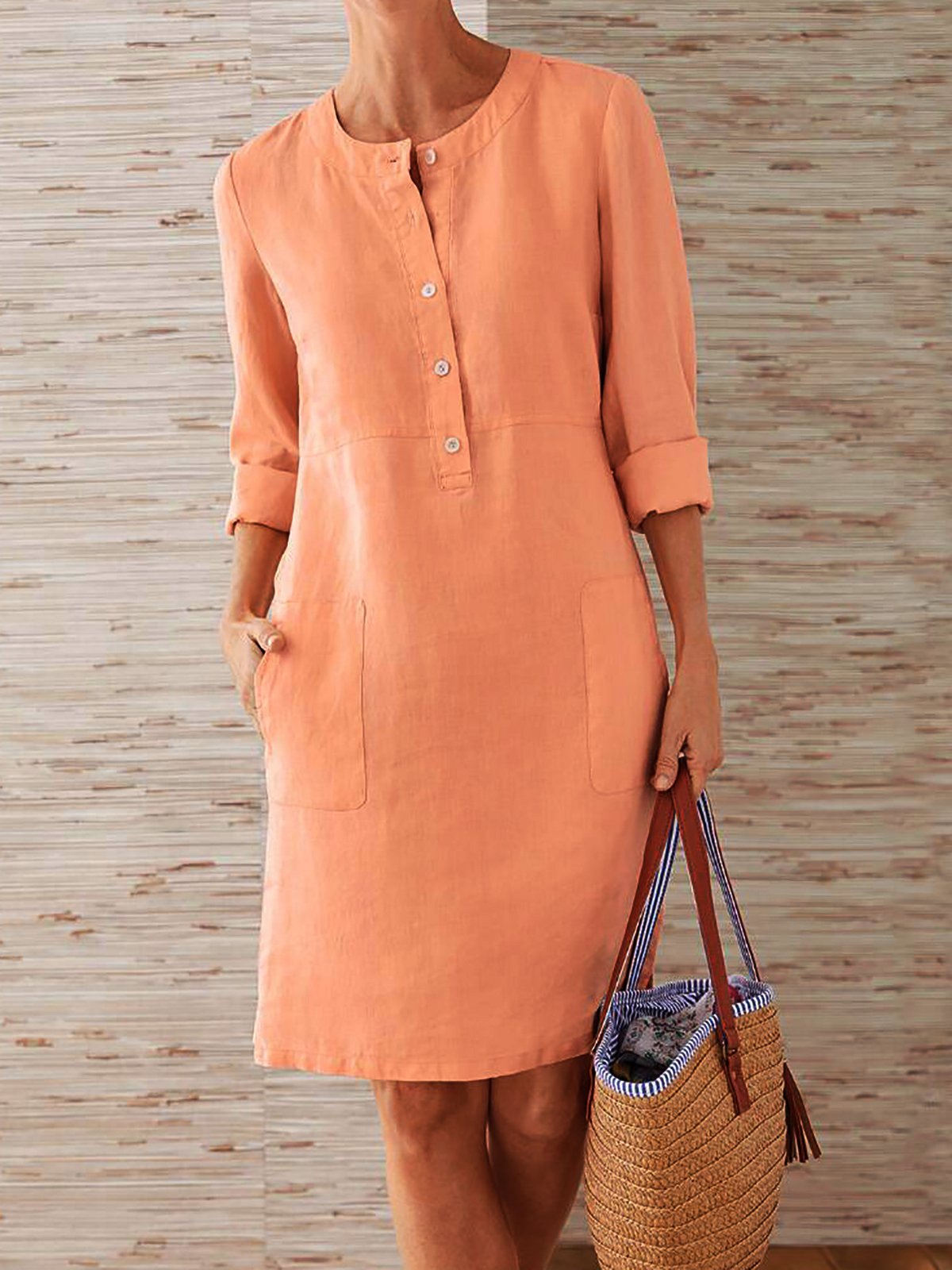 flowersverse Women Solid Shift Casual Maxi Dress