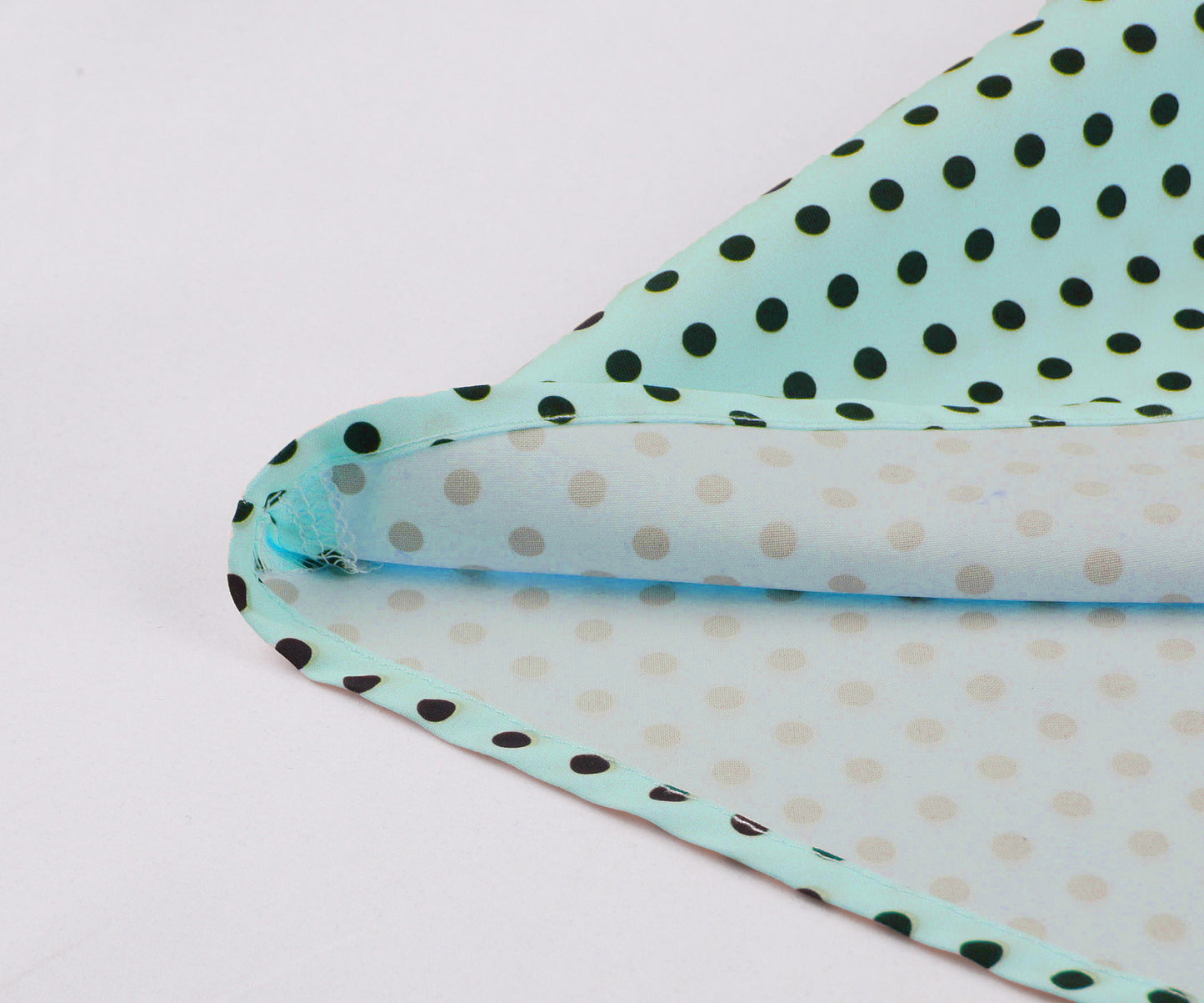 flowersverse Women Polka Dot Turndown Collar Short Sleeve Belt Dress