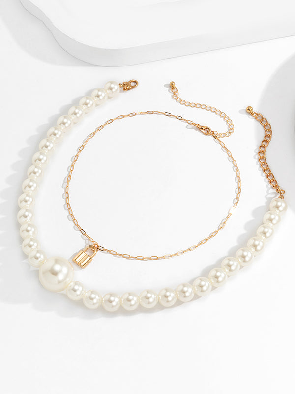 flowersverse Statement Pearl Necklaces Accessories